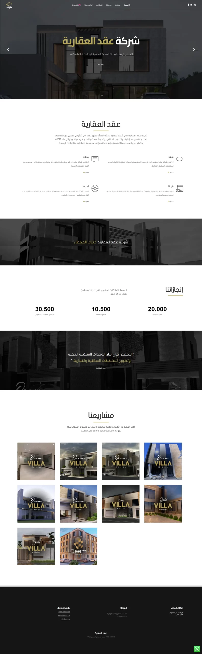 شركة عقد العقارية